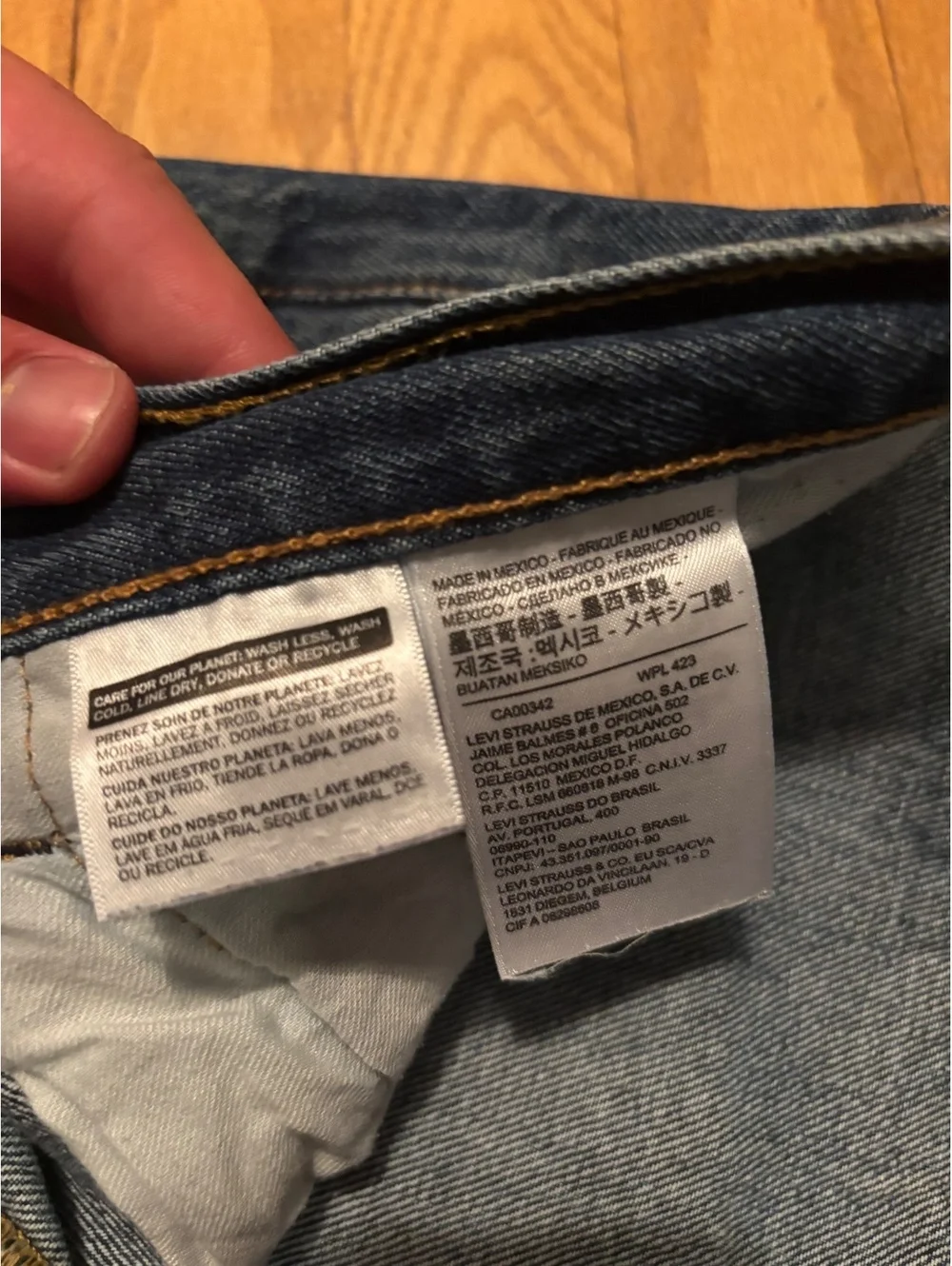 Levi's 501 Original Fit Blue Denim Jeans, W31 L30